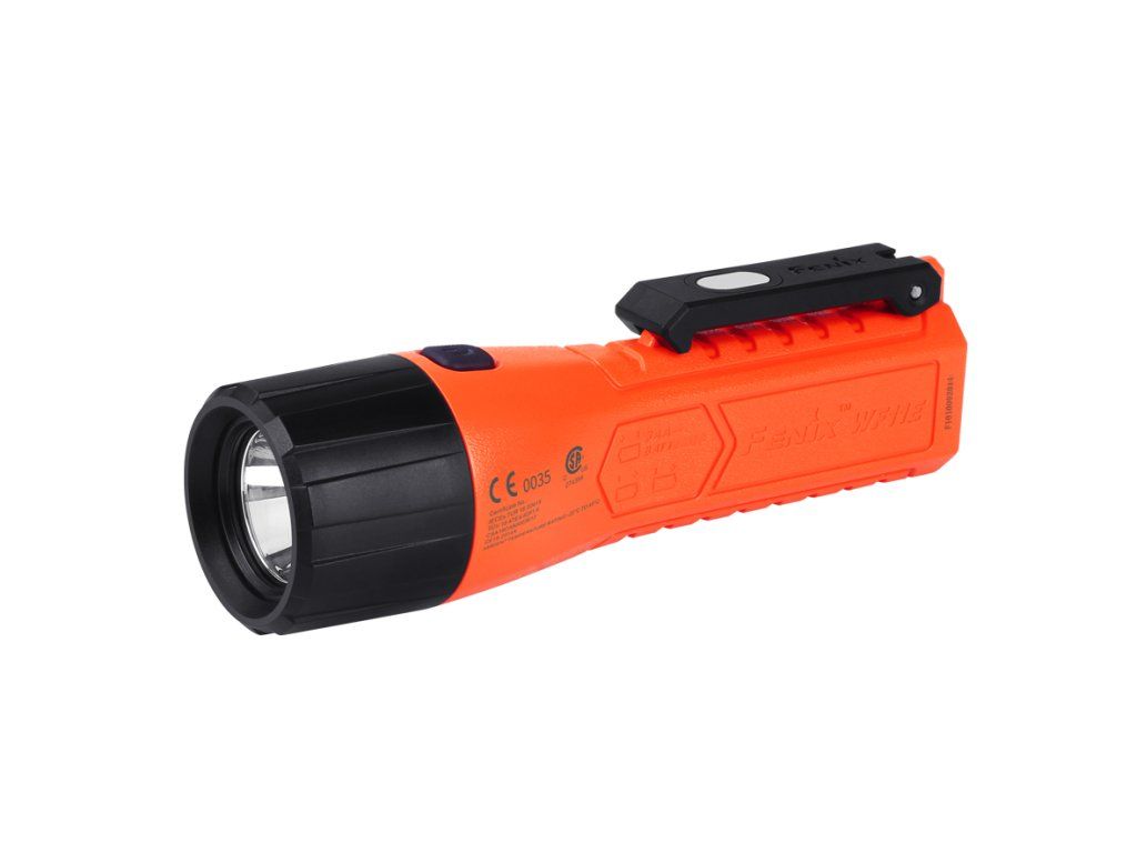 Fenix WF11E ATEX svietidlo do výbušného prostredia zóny 0, žlté antistatické telo, napájanie 3× AA