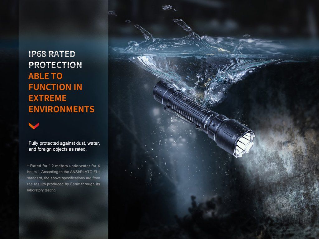 Fenix WF26R — taktické služobné svietidlo s nabíjateľným 21700 akumulátorom 5000 mAh