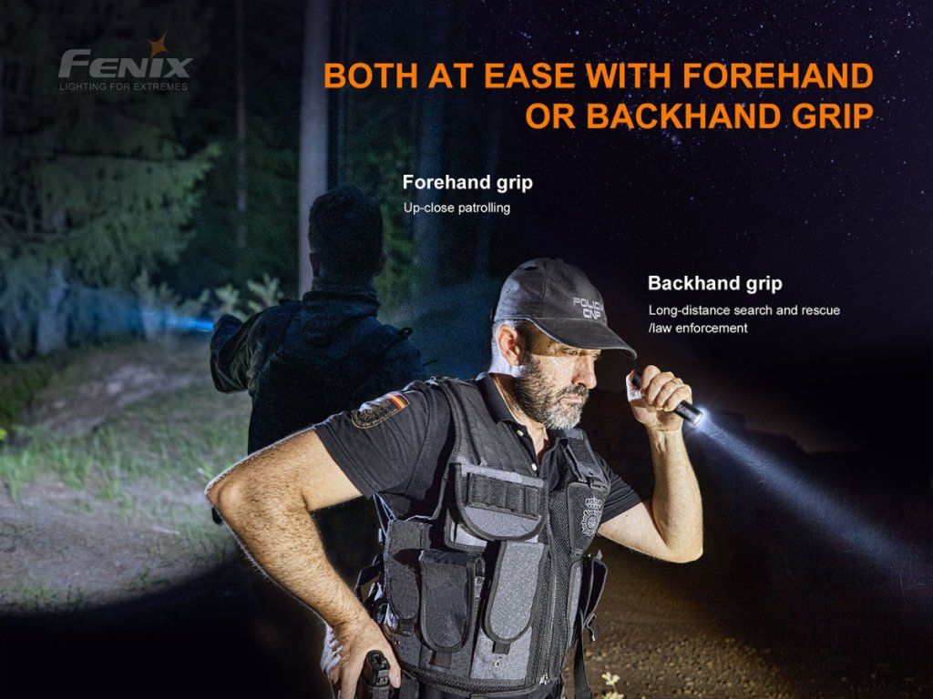 Fenix PD35 V3.0 — svetelný tok 1700 lúmenov a dosvit 357 metrov osvetľuje terén v noci
