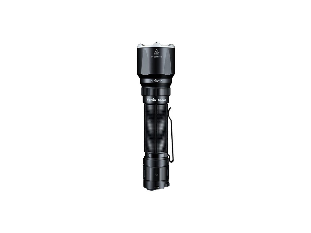 Fenix TK22R — FlexiSensa Control, taktický prepínač, oceľový ráfik s volfrámovými hrotmi
