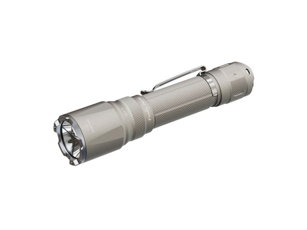 Fenix TK21R khaki svietidlo — 3600 lm, APF technológia, Luminus SFT-90, duálny prepínač, 21700 USB-C, IP68